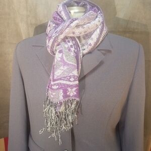 Perfect Purple Piece!! 72" x 27" thick Scarf